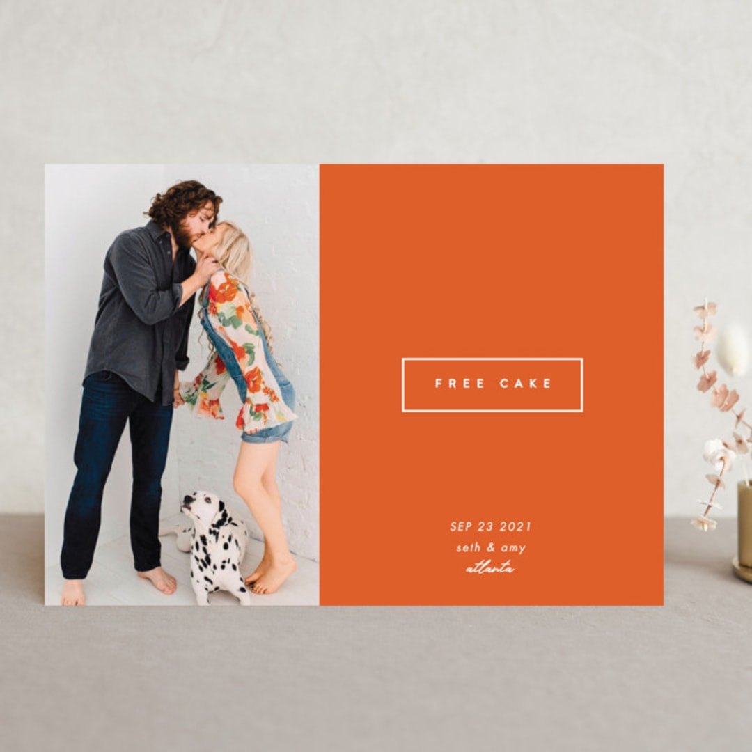 "Because Cake" - Save the Dates in Cayenne by Erin L. Wilson - Front
