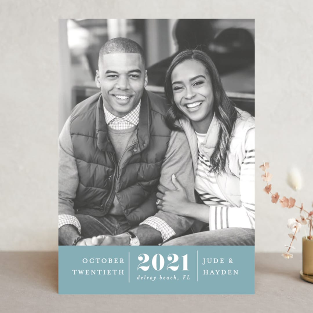 "Hayden" - Save the Dates in Oceans by Kate Ross - Front