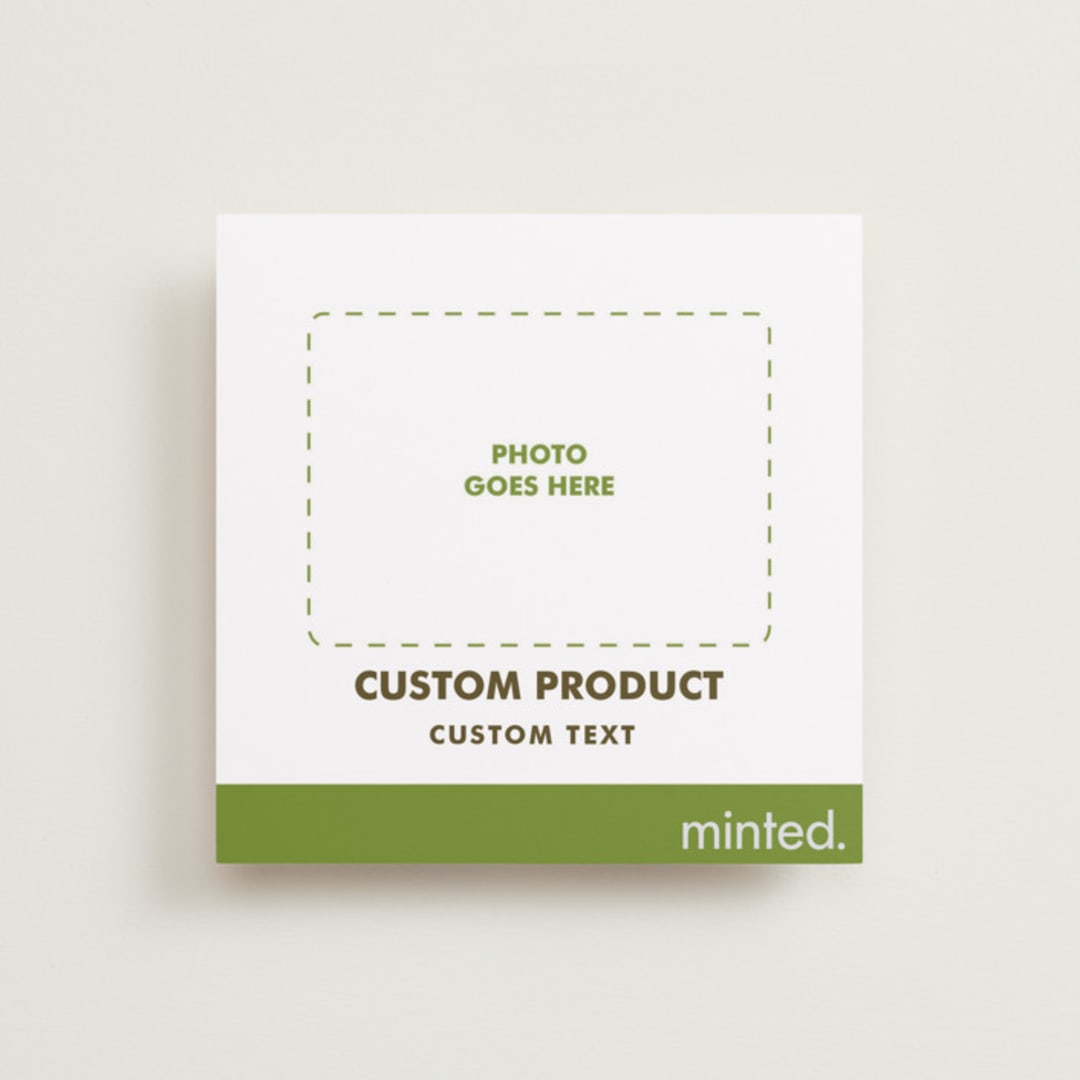 "square" - Save the Dates in Charcoal by Minted - Front
