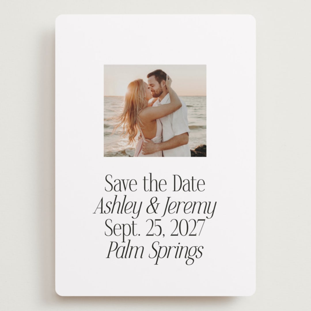 "Miami" - Save the Dates in Cloud by Heather Schertzer - Front