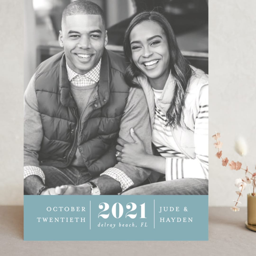 "Hayden" - Save the Dates in Oceans by Kate Ross - Front