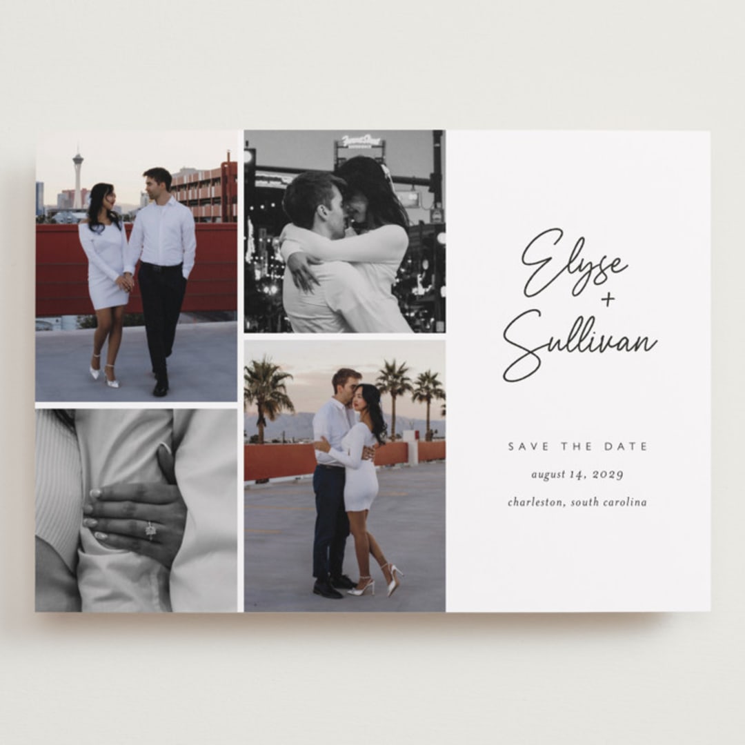 "Bookmarked" - Save the Dates in Sugar by Jessica Williams - Front