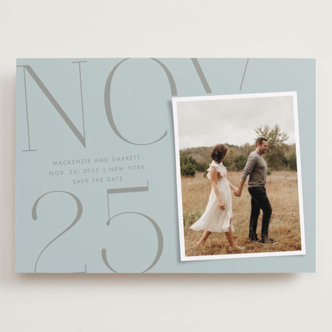 "The Big Date" - Save the Dates in Skyfall by Anna Elder - Front