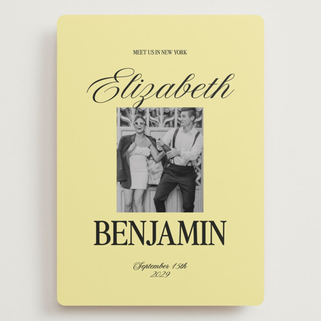 "The Eternal" - Save the Dates in Butter by Helena Vitto - Front