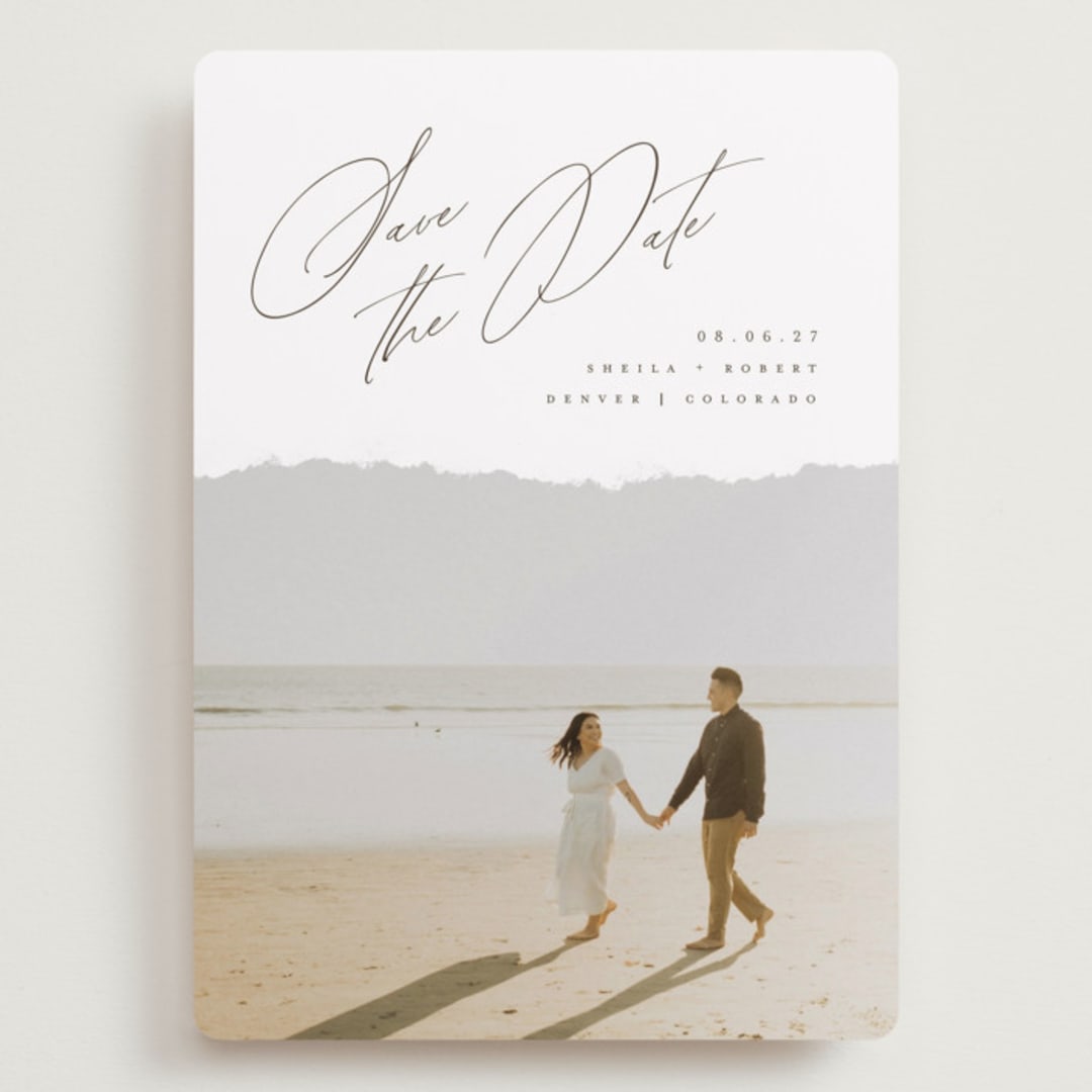 "Weightless" - Save the Dates in Moonstone by Helen Halik - Front