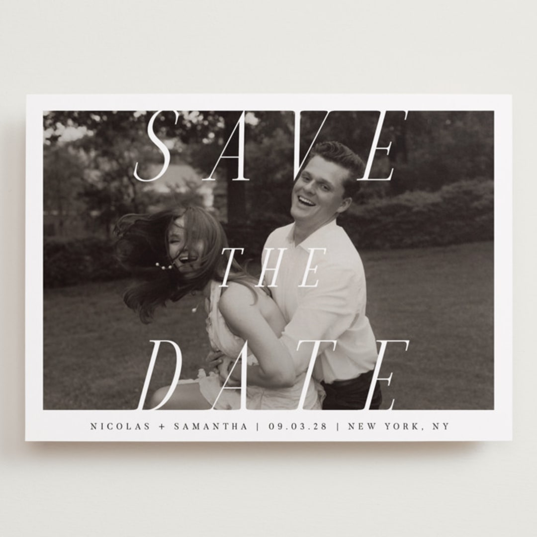 "Felicity" - Save the Dates in Ink by Olivia Raufman - Front