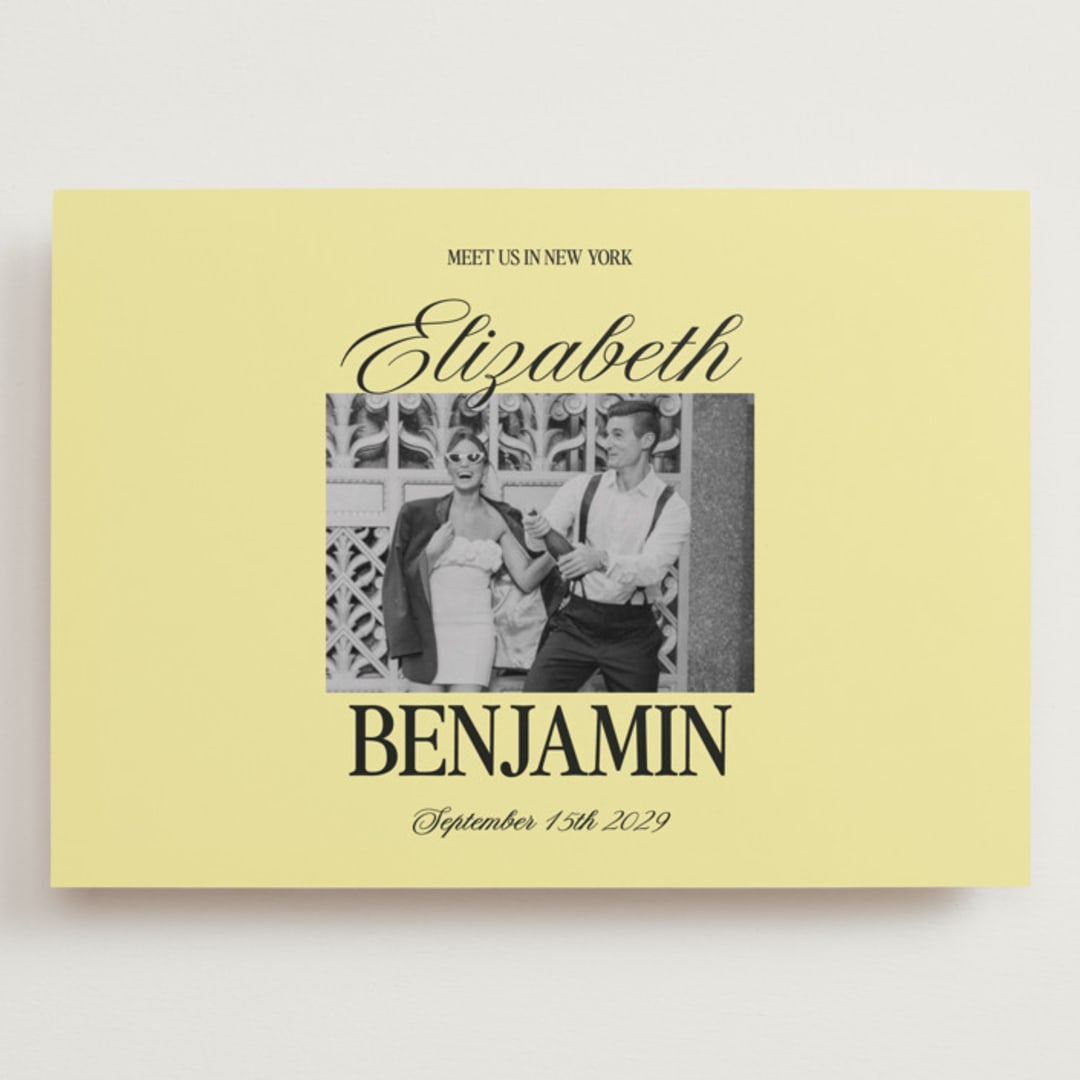 "The Eternal" - Save the Dates in Butter by Helena Vitto - Front