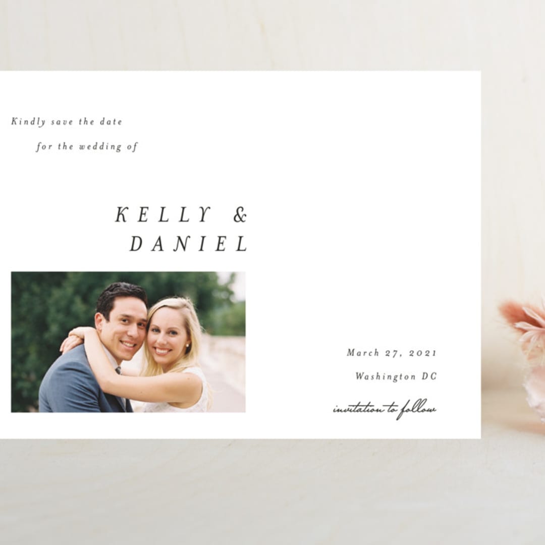 "Lagom" - Save the Dates in Ivory by lulu and isabelle - Front