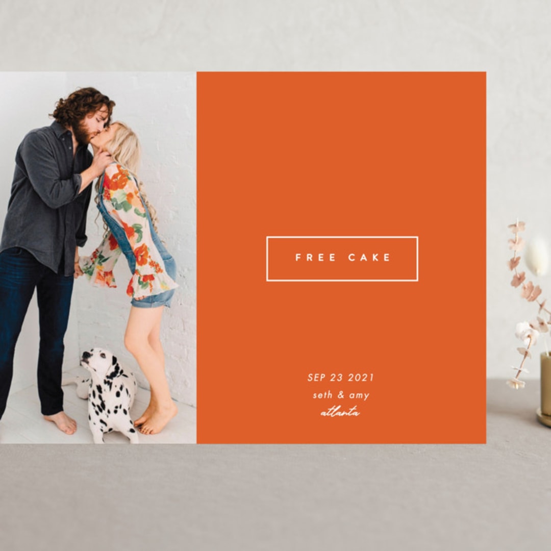 "Because Cake" - Save the Dates in Cayenne by Erin L. Wilson - Front