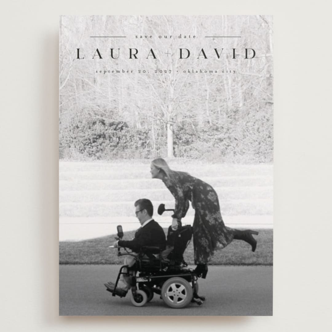 "lovingly" - Save the Dates in Midnight by Abi de Leon - Front