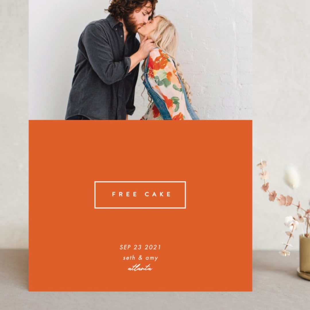 "Because Cake" - Save the Dates in Cayenne by Erin L. Wilson - Front