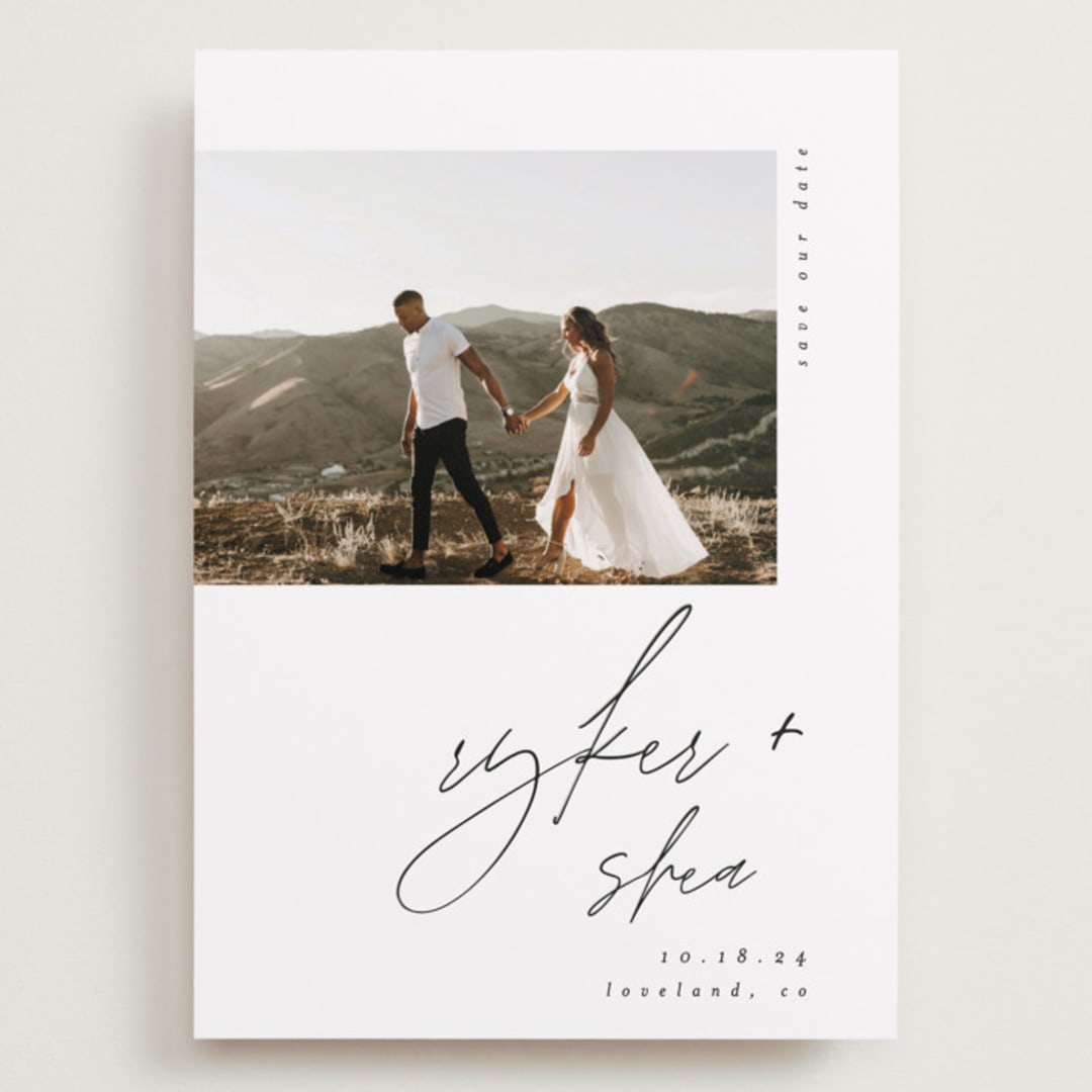"Splendid" - Save the Dates in Silk by Carolyn Nicks - Front
