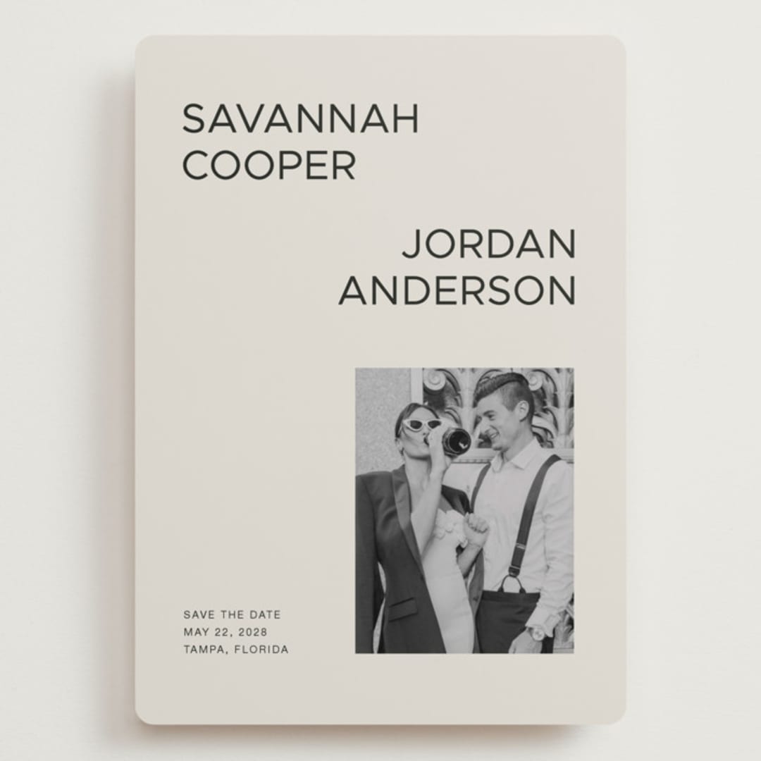 "You & I" - Save the Dates in Champagne by seulghi - Front