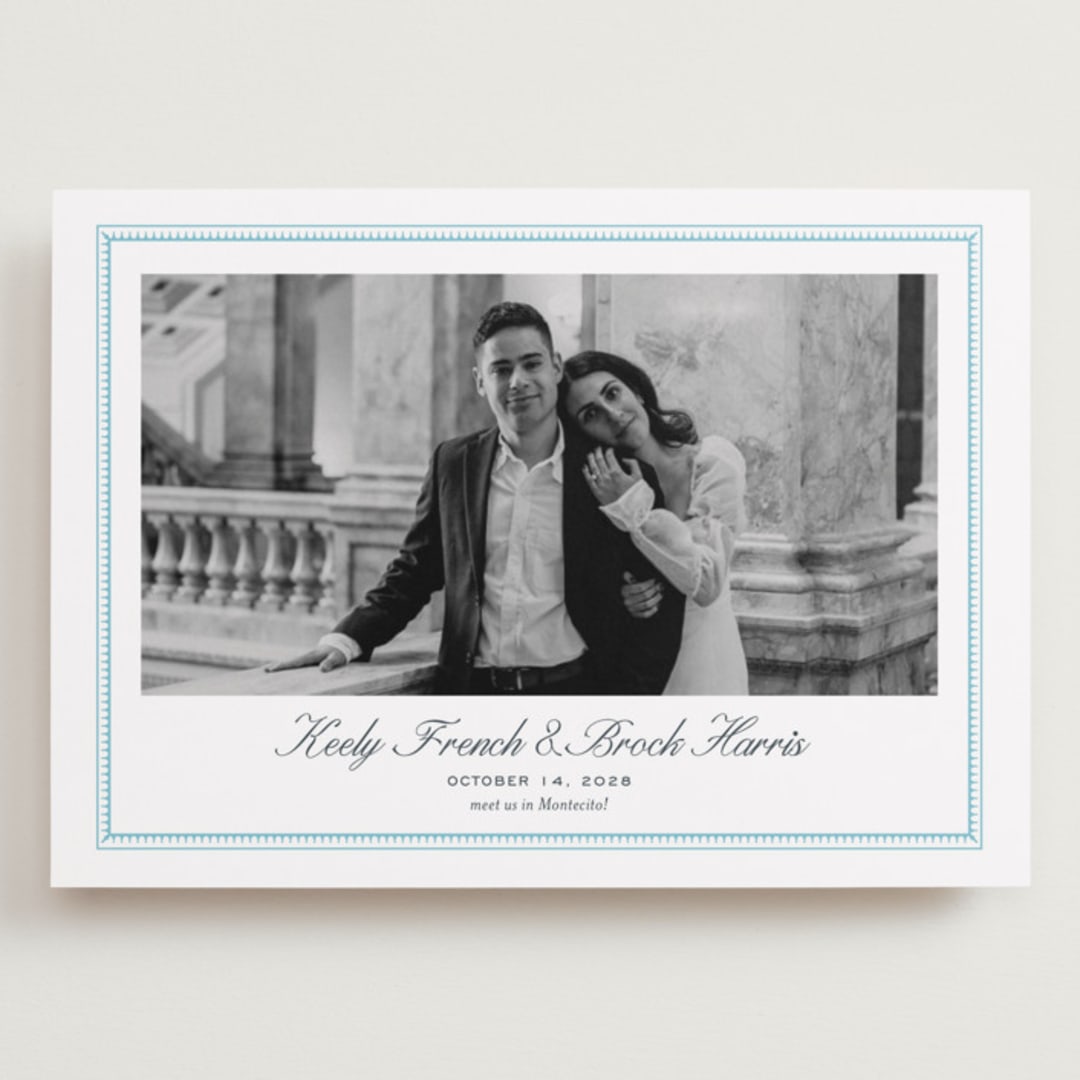 "Proper" - Save the Dates in Ocean by Megan Davis - Front