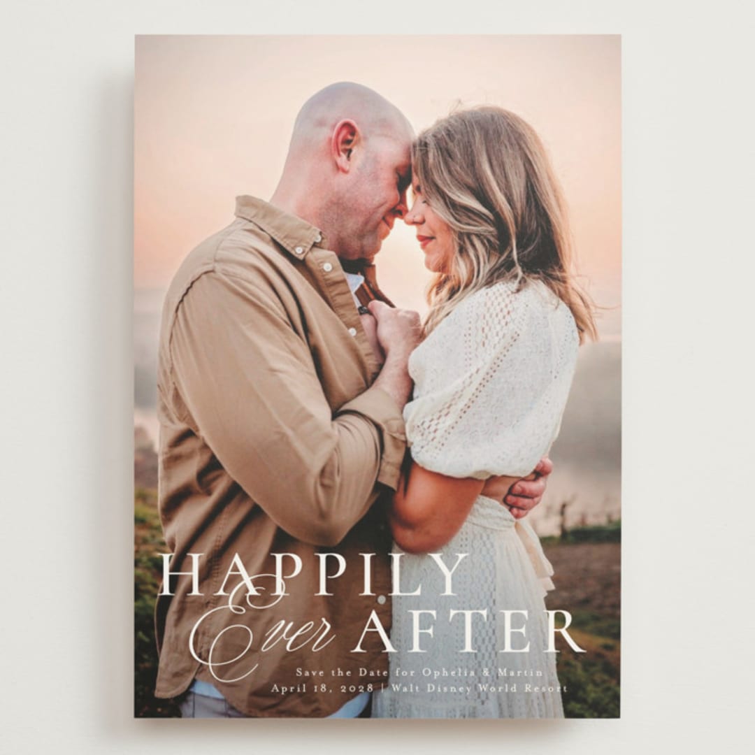 "Disney's Cinderella Castle" - Save the Dates in Magic by Kelly Schmidt - Front