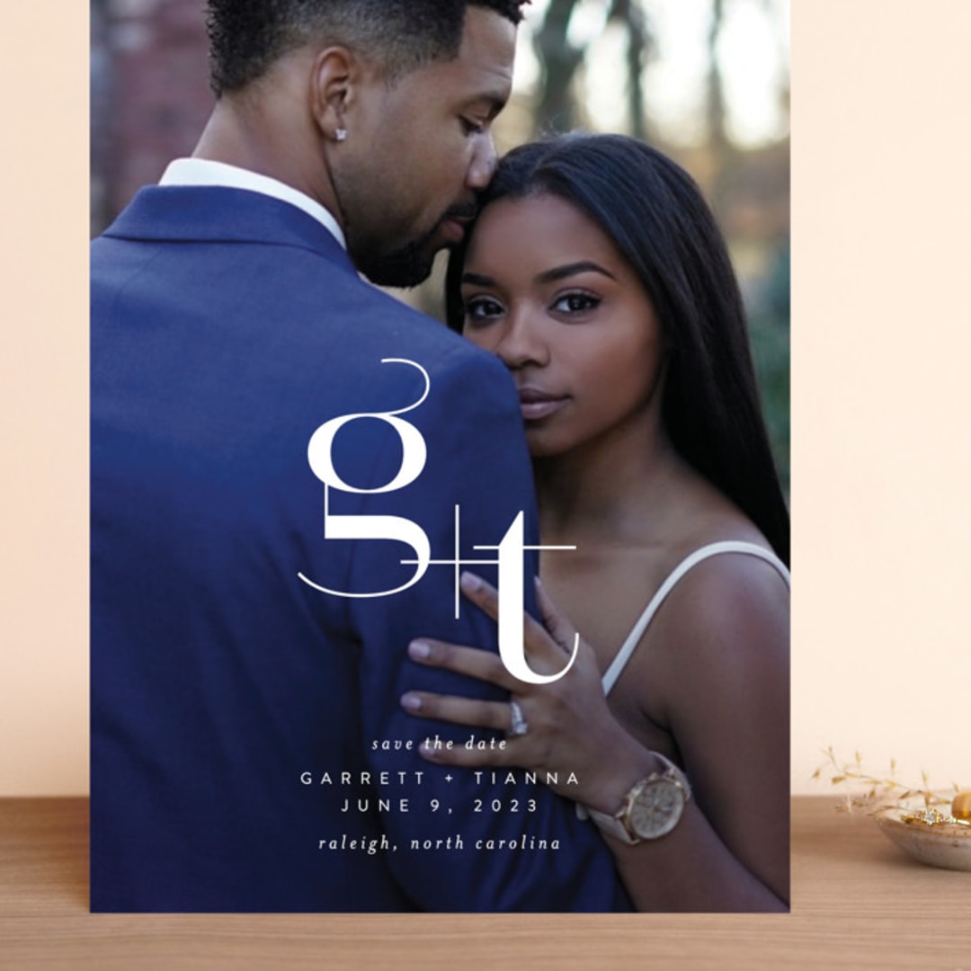 "Winslow" - Save the Dates in Pearl by Itsy Belle Studio - Front