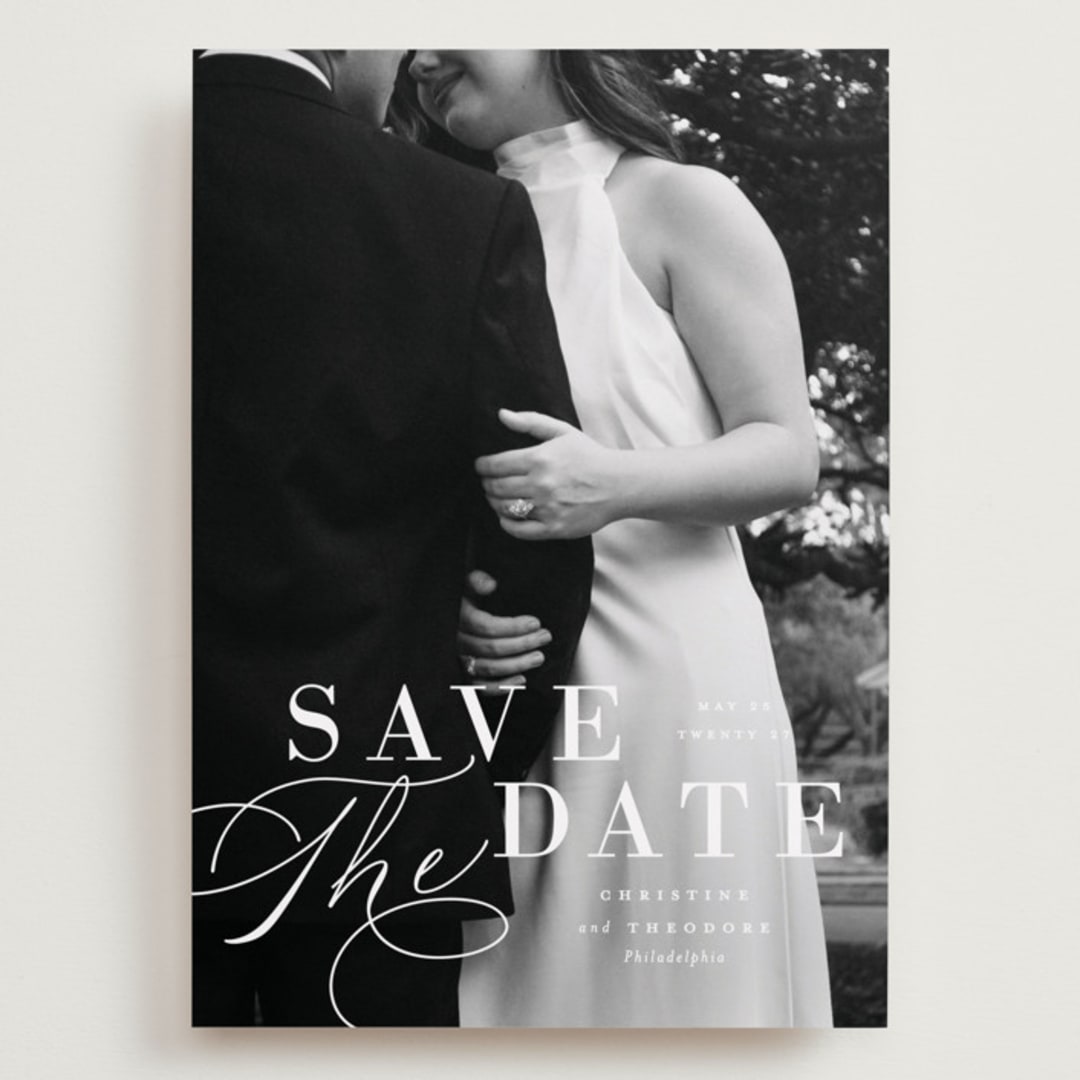 "Composition" - Save the Dates in Cloud by Ashley Rosenbaum - Front