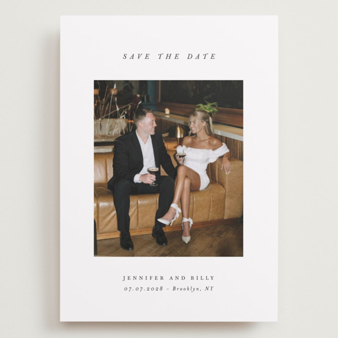 "espresso" - Save the Dates in Chantilly by Pippa Shaw - Front