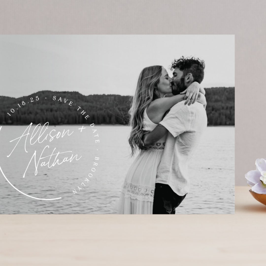"Surround" - Save the Dates in Salt by Snow and Ivy - Front