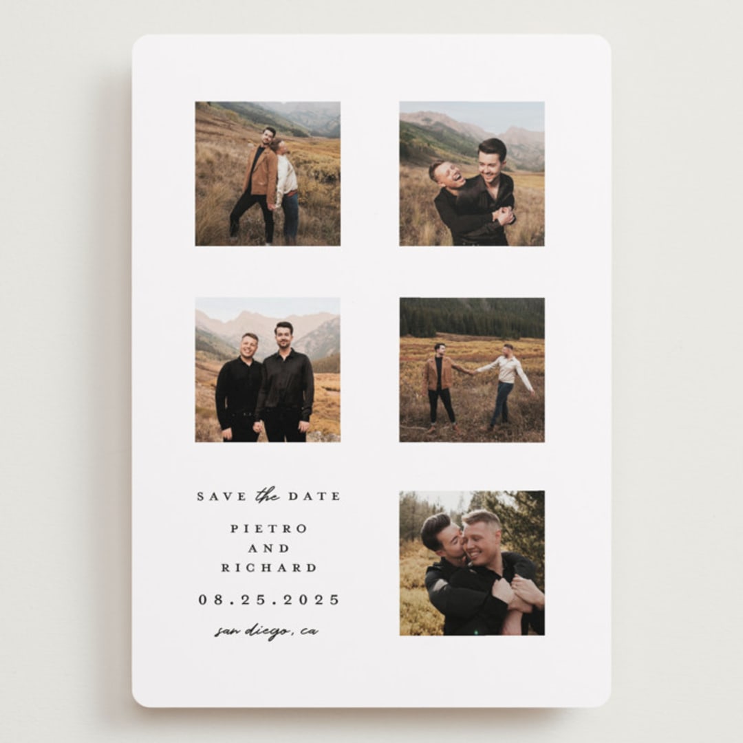 "Love's window" - Save the Dates in Caviar by Juliana Zimmermann - Front
