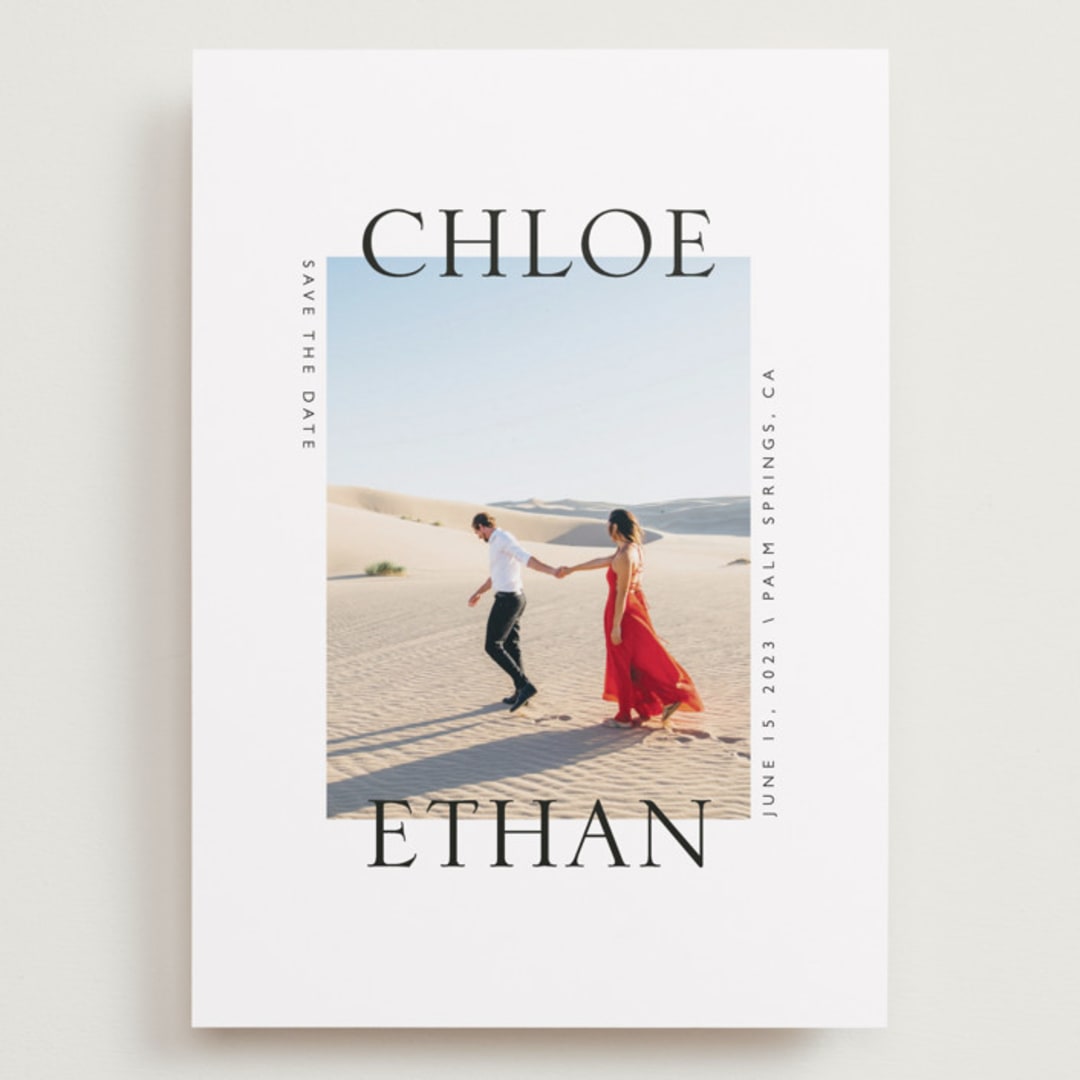 "Split" - Save the Dates in Cloud by Erin Deegan - Front