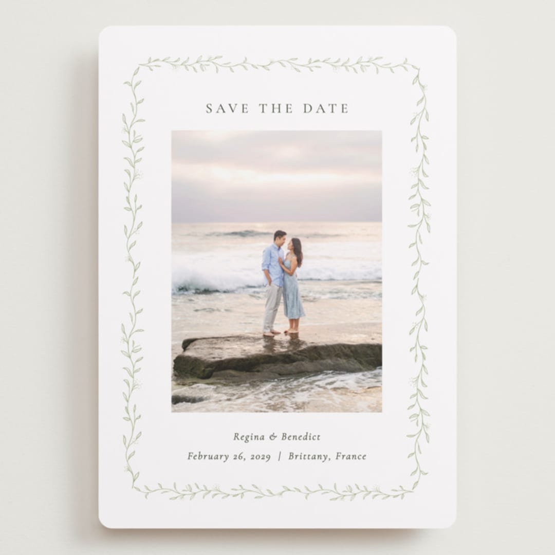 "cramique" - Save the Dates in Ivy by chocomocacino - Front