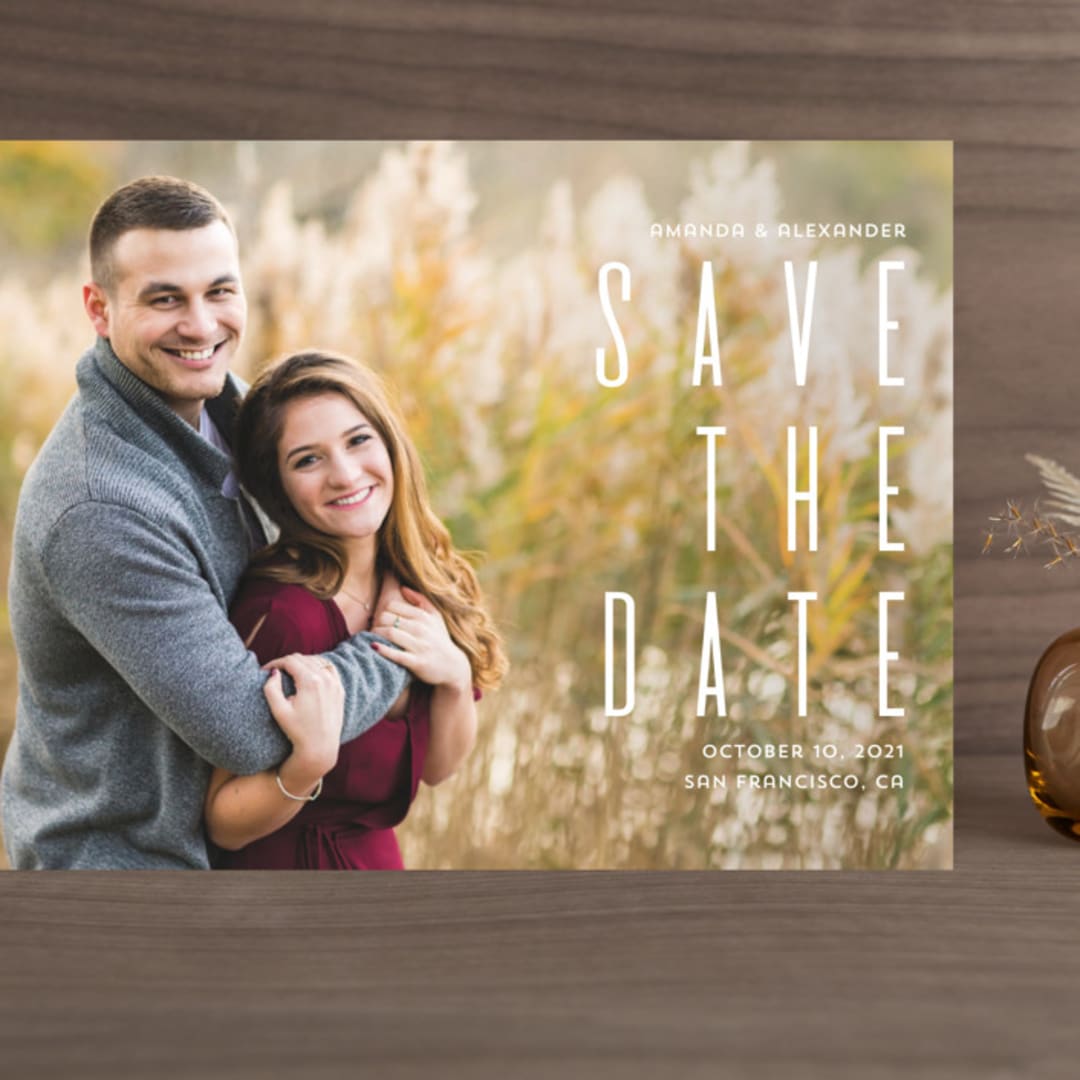 "Save the date" - Save the Dates in Fog by Remioni - Front