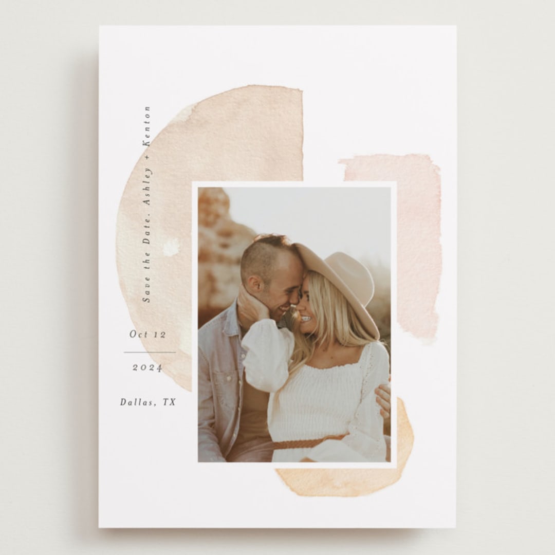 "Fika" - Save the Dates in Earth by Itsy Belle Studio - Front