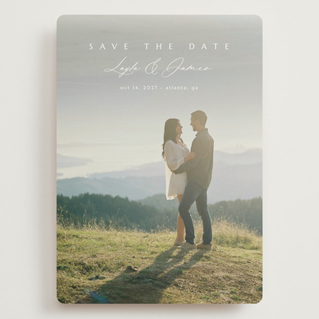 "Aloft" - Save the Dates in Lace by Kaydi Bishop - Front