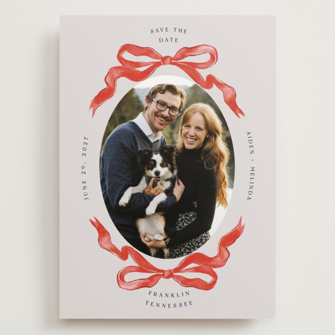 "Gibson" - Save the Dates in Candy by Pati Cascino - Front