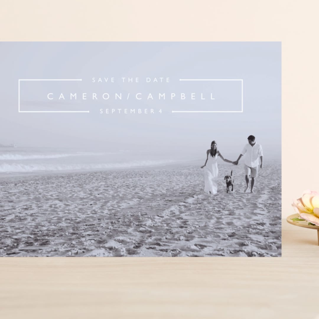 "Mag Spread" - Save the Dates in Cloud by Kate Ross - Front