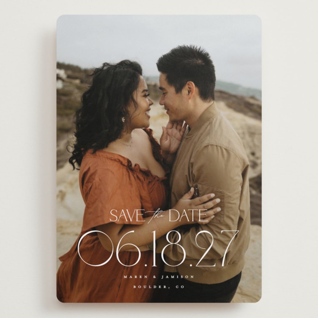"Brookefield" - Save the Dates in Opal by Robert and Stella - Front