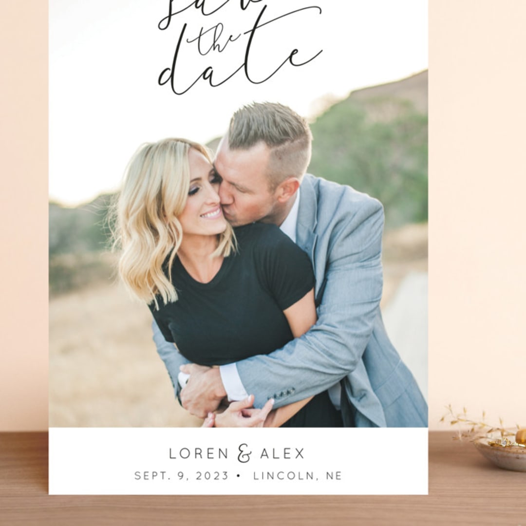 "Honest Love" - Save the Dates in Midnight by Christine Taylor - Front