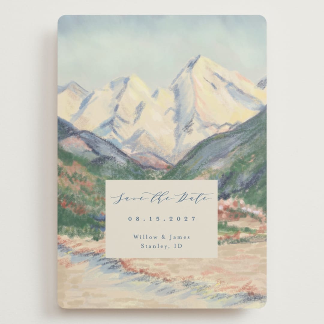 "The Valley" - Save the Dates in Summer by Petra Kern - Front