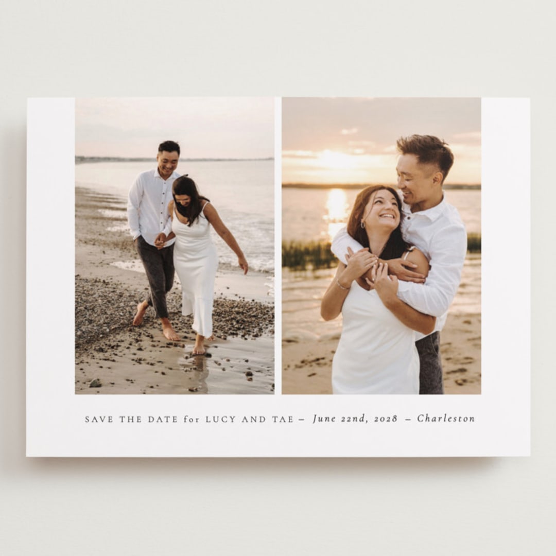 "pairing" - Save the Dates in Cloud by Sara Hicks Malone - Front