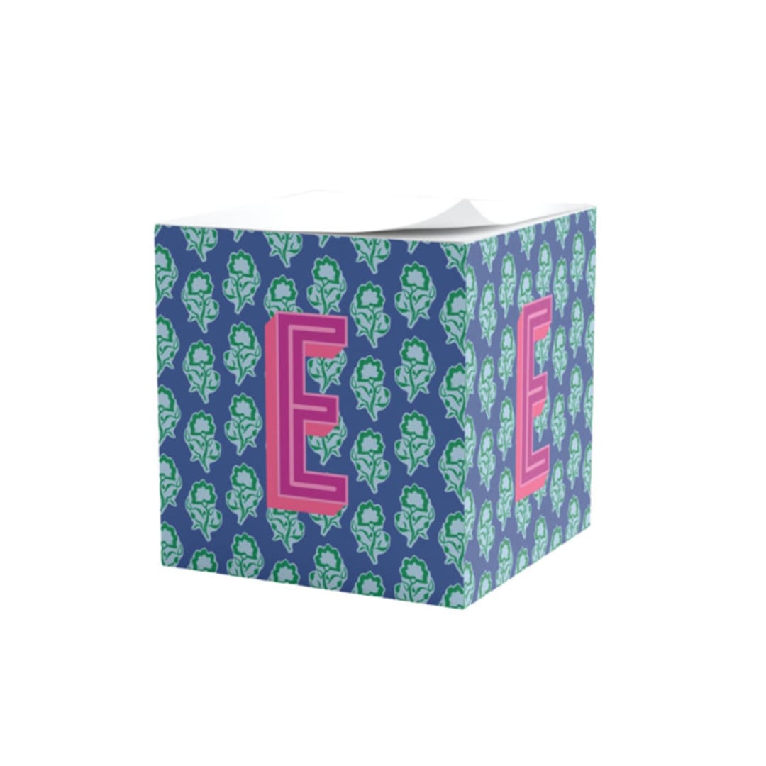 "Custom Maya Blue Sticky Note Cube" - Sticky Notes in blue by Clairebella