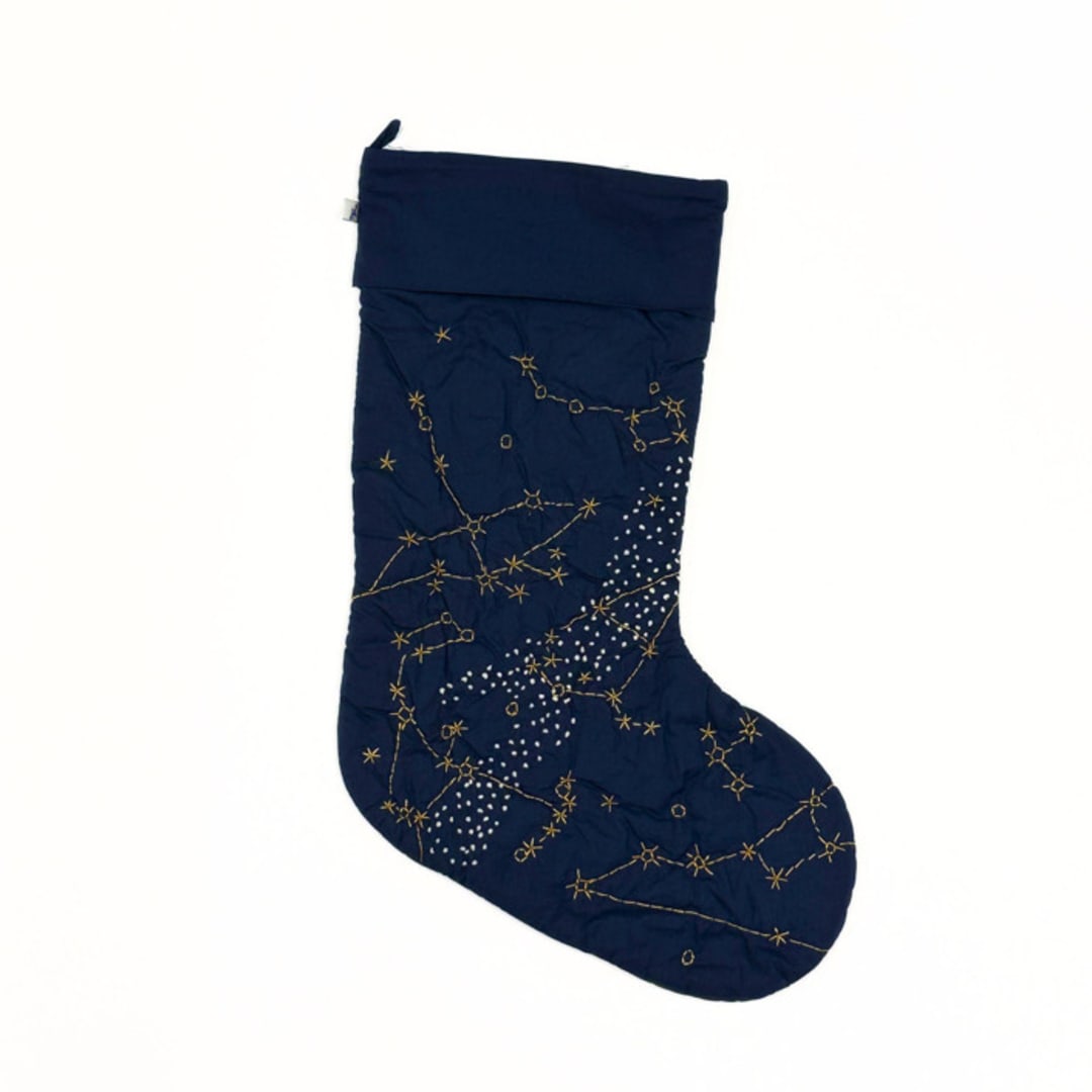 "Constellation Navy Stocking" - Stockings in blue by Haptic Lab