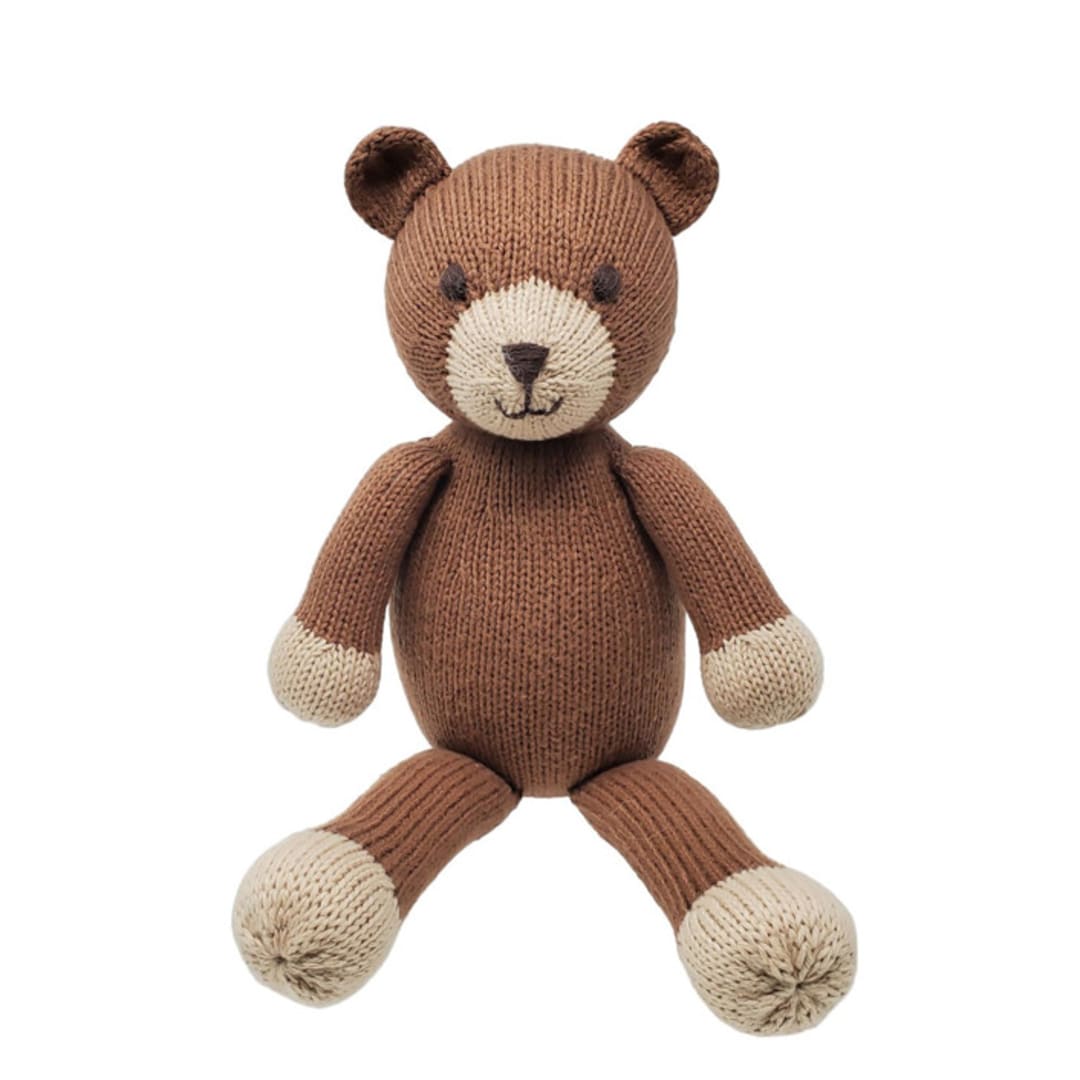 "Knit Teddy Bear" - Plush Toys in brown by Melange Collection