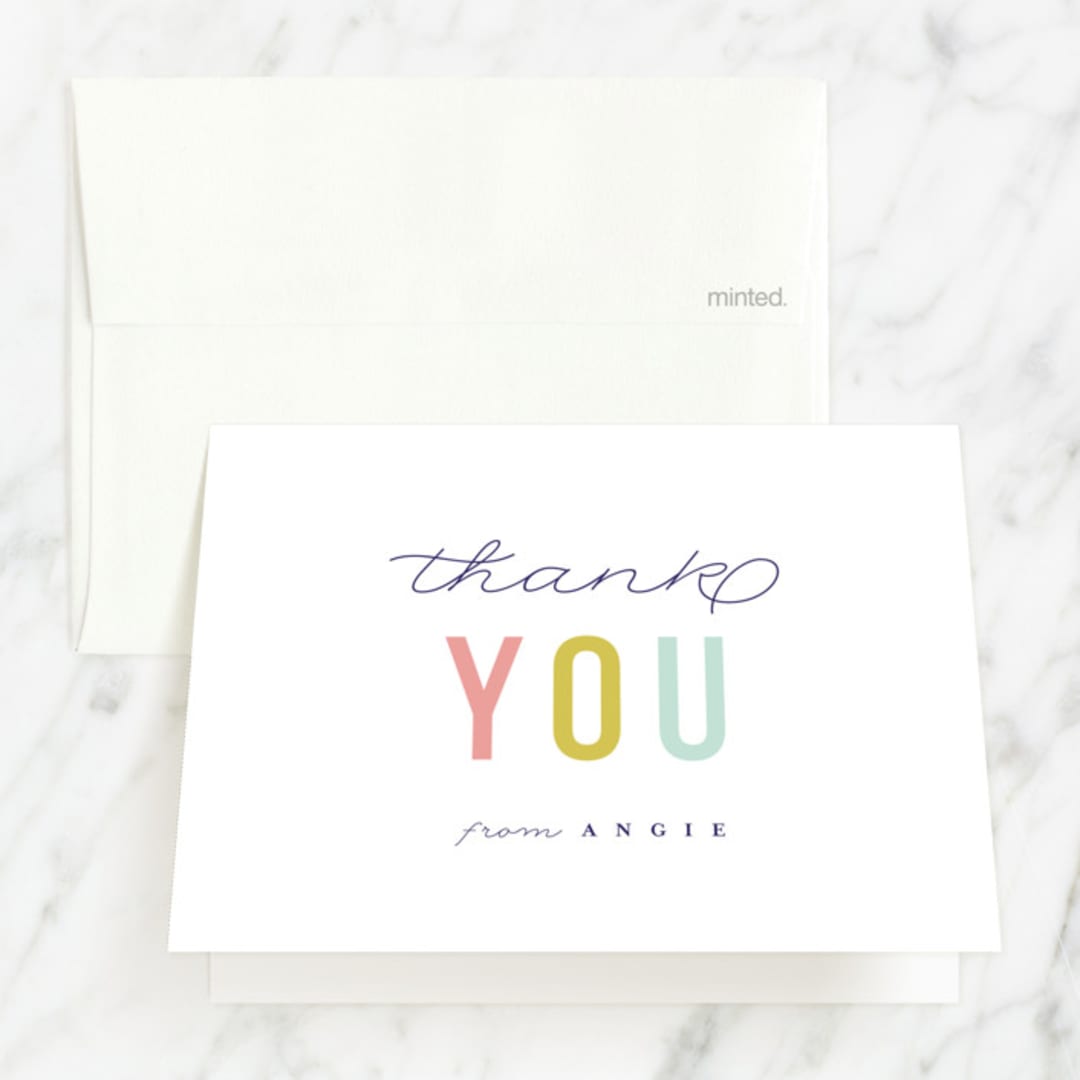 "Sweet Sixteen" - Sweet Sixteen Party Thank You Cards in Cupcake by Lori Wemple - Front