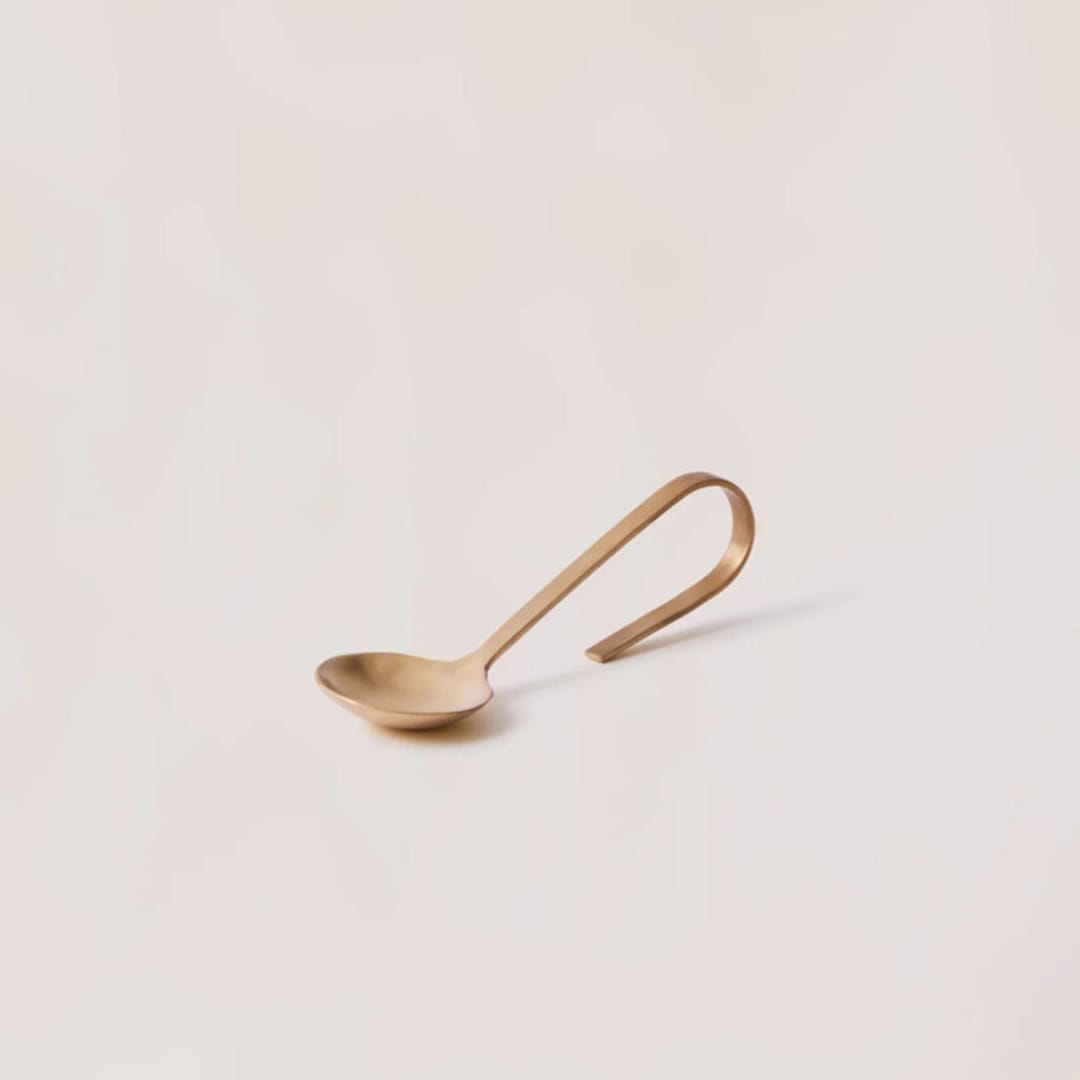 "Loop Spoon" - Serving Utensils in bronze by Powered By People