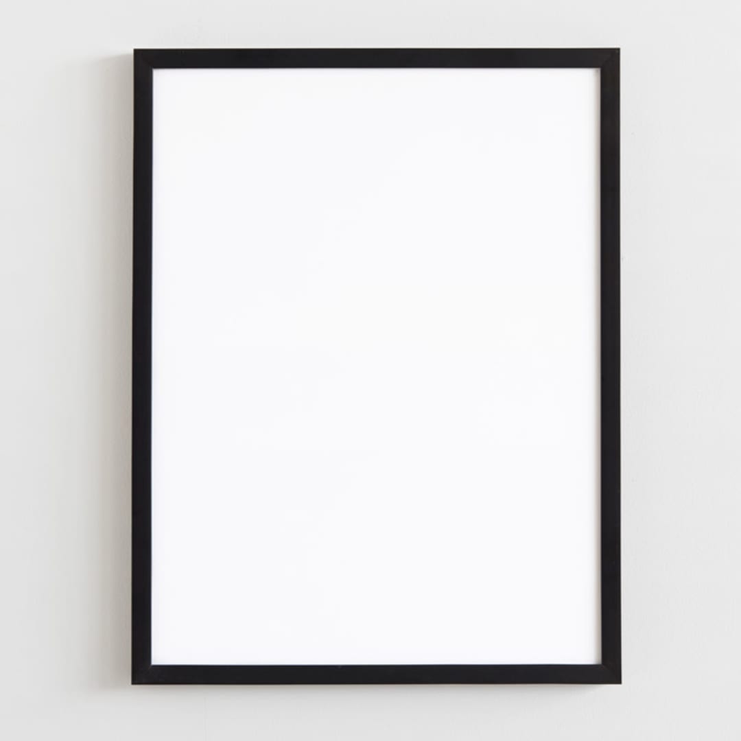 "Black 18x24" - Standing Frame in black by Minted - Front