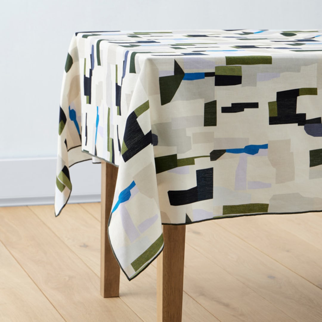 "Paper Tapestry" - Tablecloth in Day by Sumak Studio - Tablecloth