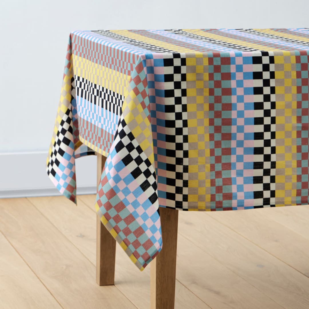 "Checkered" - Tablecloth in Modern by Baumbirdy - Tablecloth