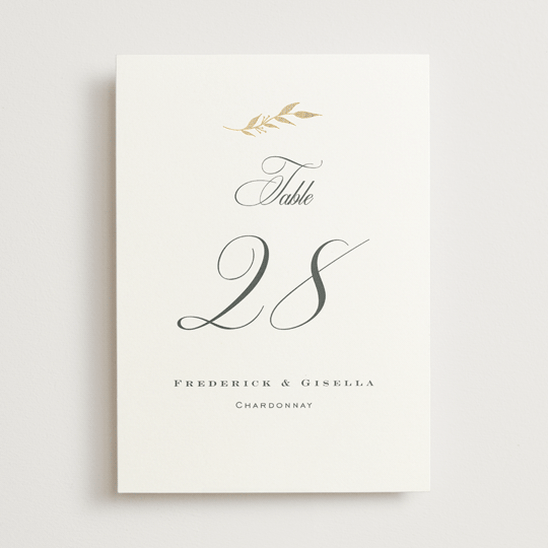 "tompouce" - Table Numbers in Diamond by chocomocacino - Front