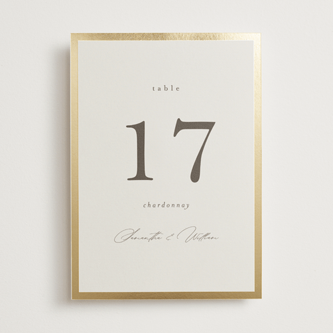 "Surround" - Table Numbers in Sand by Nicole Walsh - Front