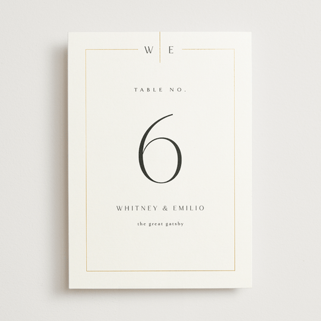 "Arcadia" - Table Numbers in Silk by Kelly Schmidt - Front