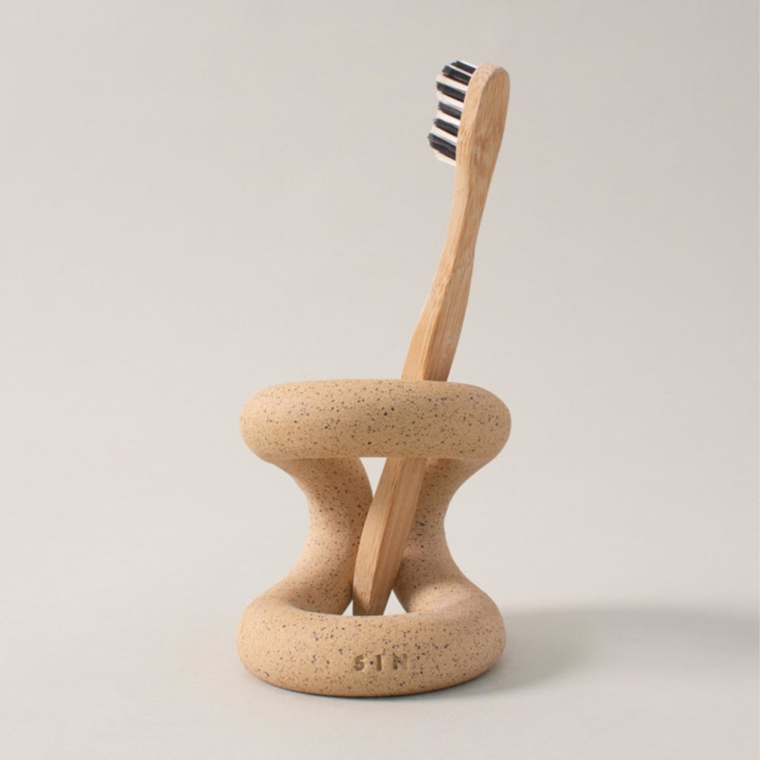 SIN Ood Toothbrush Holder, Sand