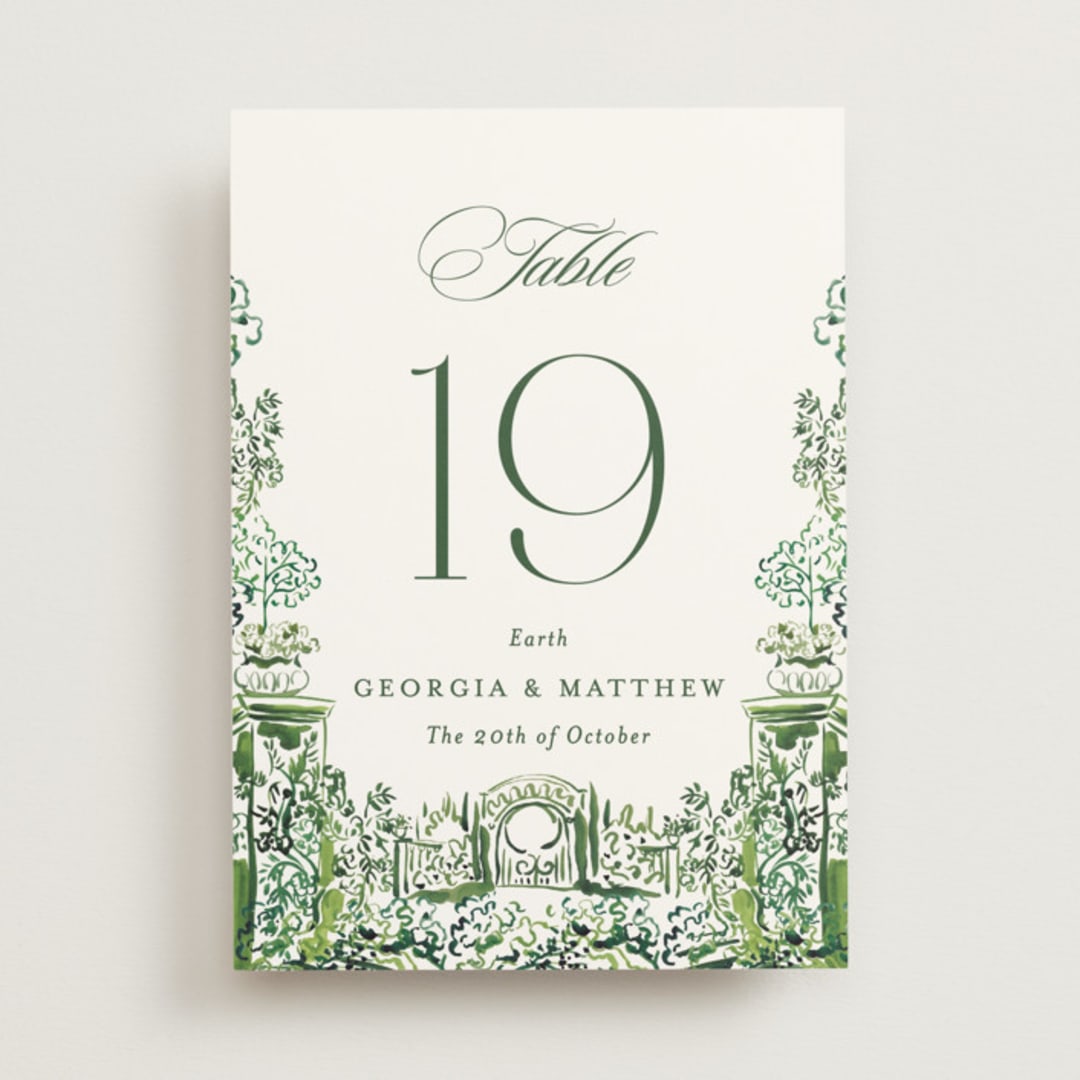 "gates and pillars" - Table Numbers in Sap by Becky Nimoy - Front