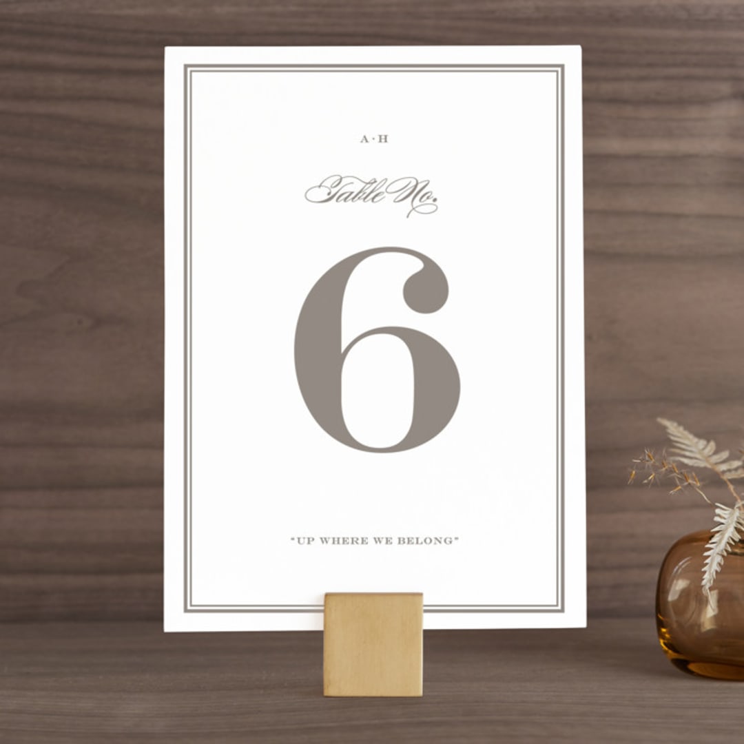 "Field" - Table Numbers in Ash by Megan Davis - Front