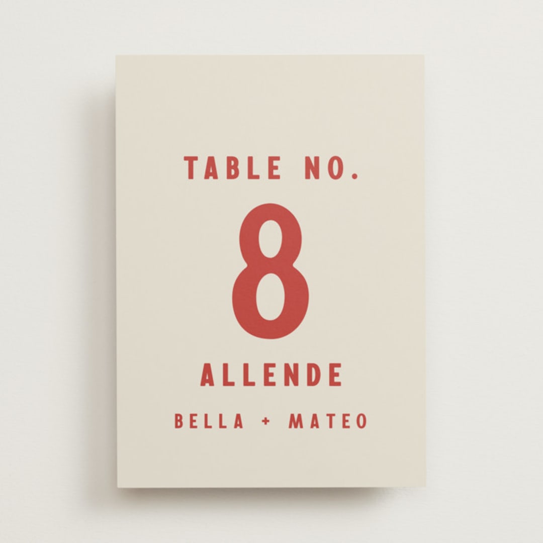 "Coyota" - Table Numbers in Sierra by Ani Somi - Front